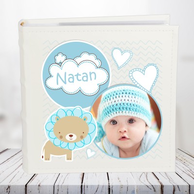 Album ze zdjęciem na Urodziny Chrzest Roczek