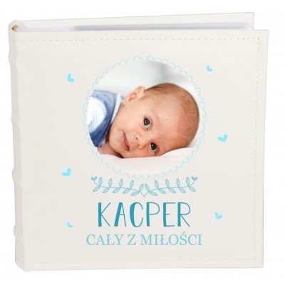 Album ze zdjęciem na Urodziny Chrzest Roczek