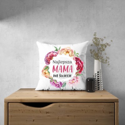 Poduszka Pełna Miłości – Idealny Prezent dla Najlepszej Mamy