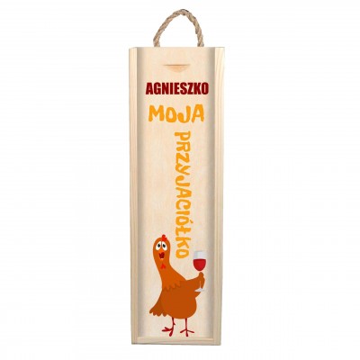 Skrzynka na alkohol "Moja Przyjaciółko"