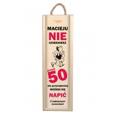 Skrzynka na 50 urodziny
