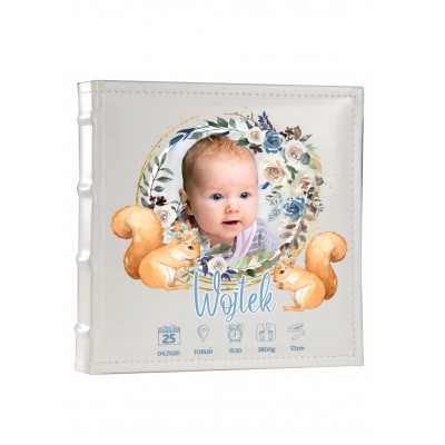 Album metryczka ze zdjęciem CHRZEST ROCZEK