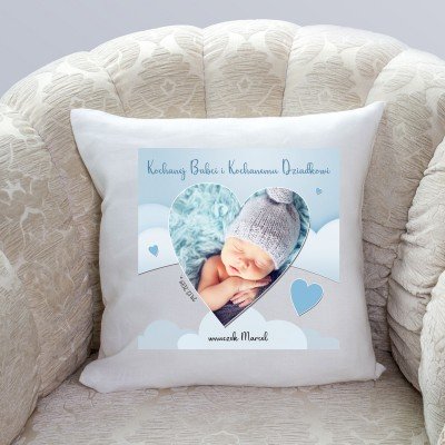 Poduszka ze zdjęciem dla Babci i Dziadka