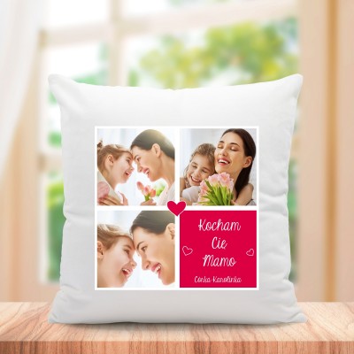 Poduszka ze zdjęciem prezent Dzień Mamy Matki