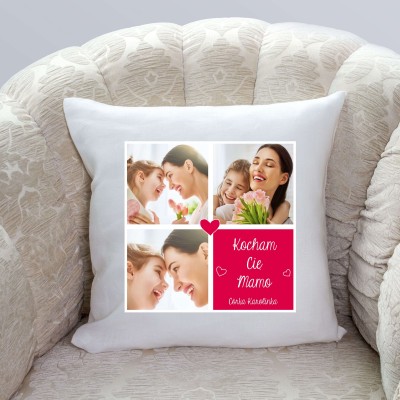 Poduszka ze zdjęciem prezent Dzień Mamy Matki