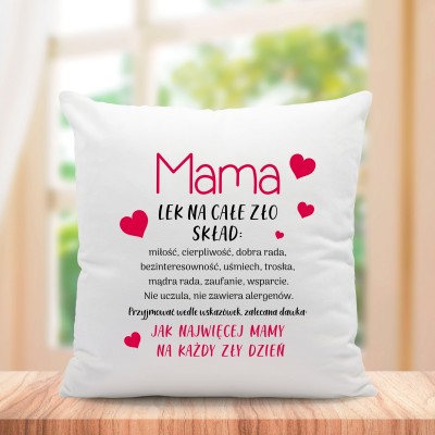 Poduszka prezent dla mamy Mamy urodziny imieniny