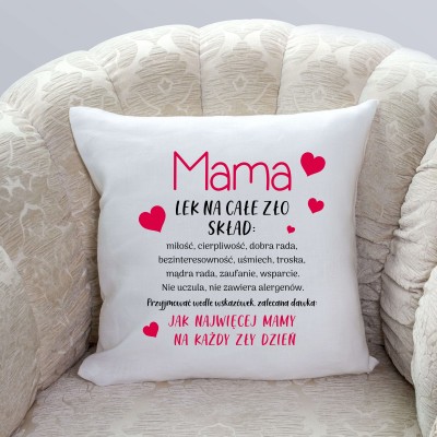 Poduszka prezent dla mamy Mamy urodziny imieniny
