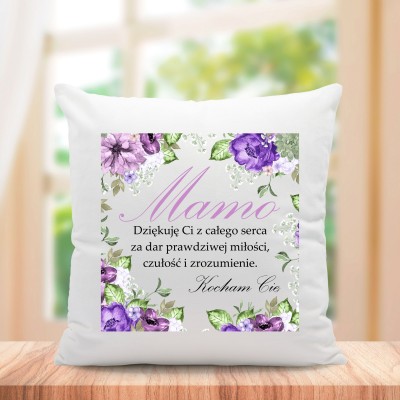 Poduszka prezent dla mamy Mamy urodziny imieniny