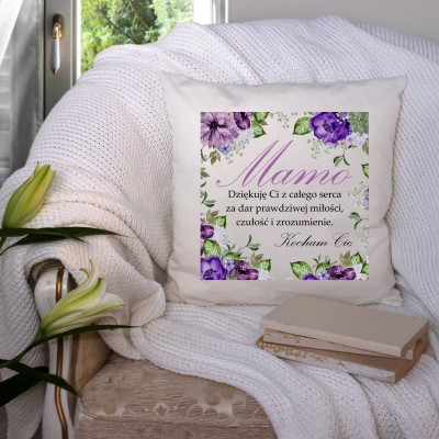 Poduszka prezent dla mamy Mamy urodziny imieniny