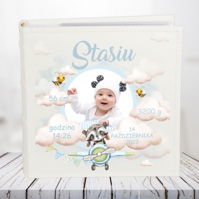 Album z metryczką dla chłopca