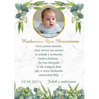 Podziękowanie dla Ojca Chrzestnego