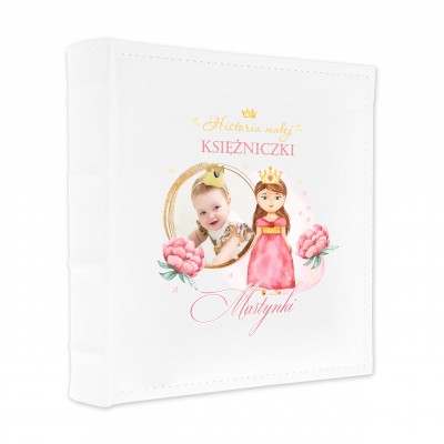 Album ze zdjęciem na roczek dla dziewczynki