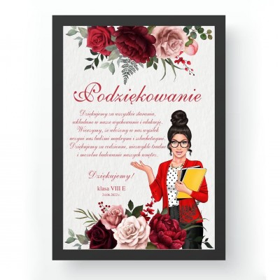 Podziękowanie dla Nauczyciela – Za Wsparcie, Pasję i Inspirację
