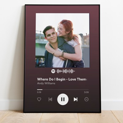 Personalizowana Ramka z Kodem Spotify – Twoja Piosenka Zawsze Blisko
