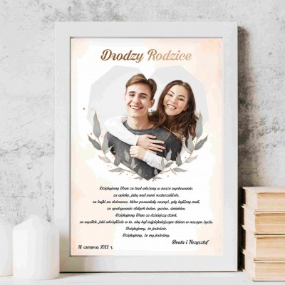 Wzruszające Podziękowanie dla Rodziców – Pamiątka Pełna Emocji