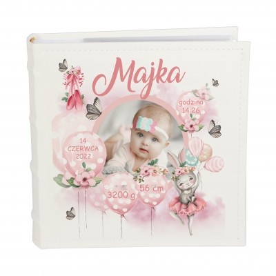 Album z metryczka dla dziewczynki