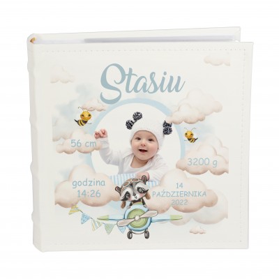 Album z metryczką dla chłopca