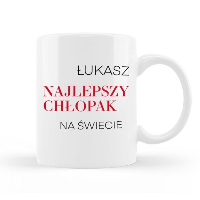 Kubek na dzień chłopaka