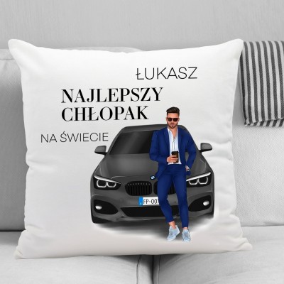 Poduszka na Dzień Chłopaka
