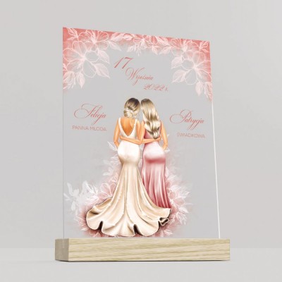 Podziękowanie dla Świadkowej Plexi