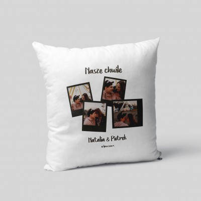 Poduszka kolaż Nasze Chwile