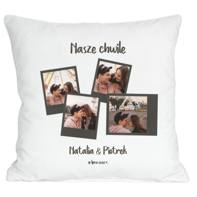 Poduszka kolaż Nasze Chwile