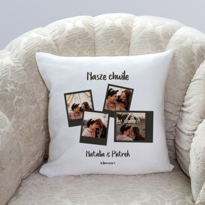 Poduszka kolaż Nasze Chwile