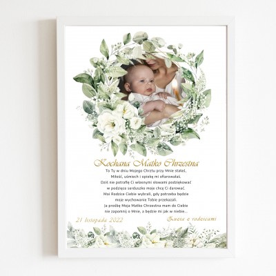 Plakat Kochana Matko Chrzestna