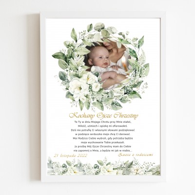 Plakat Kochany Ojcze Chrzestny