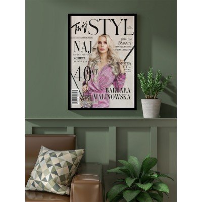 Okładka magazynu „Twój Styl” ze zdjęciem – Personalizowany prezent