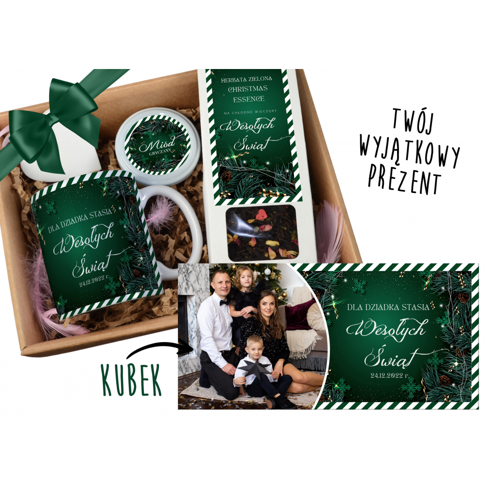 Twój Kubek, Twoja Chwila: Zestaw Świąteczny z Personalizacją