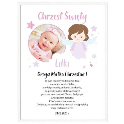 Podziękowanie dla Matki Chrzestnej