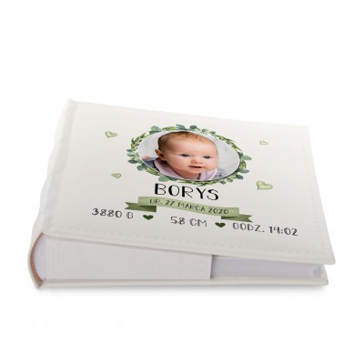 Album metryczka ze zdjęciem