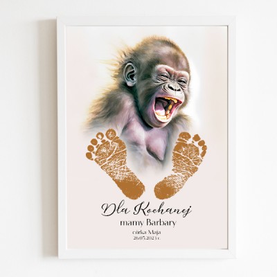 Personalizowany Plakat dla Mamy – Piękna Pamiątka na Całe Życie”