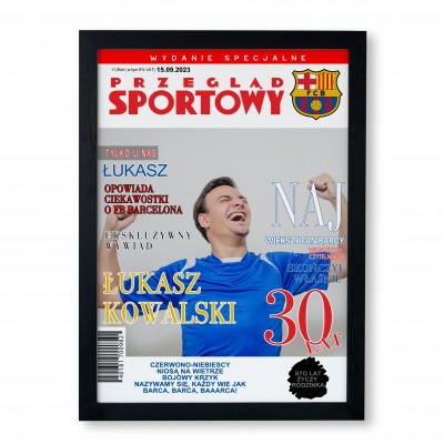 Personalizowany plakat „Przegląd Sportowy”
