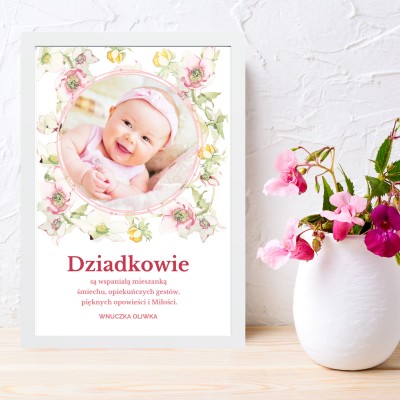 Personalizowany plakat dla Babci i Dziadka