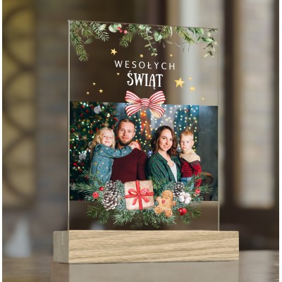 Zdjęcie na Szkle Akrylowym - Bo Święta To Czas Magii!