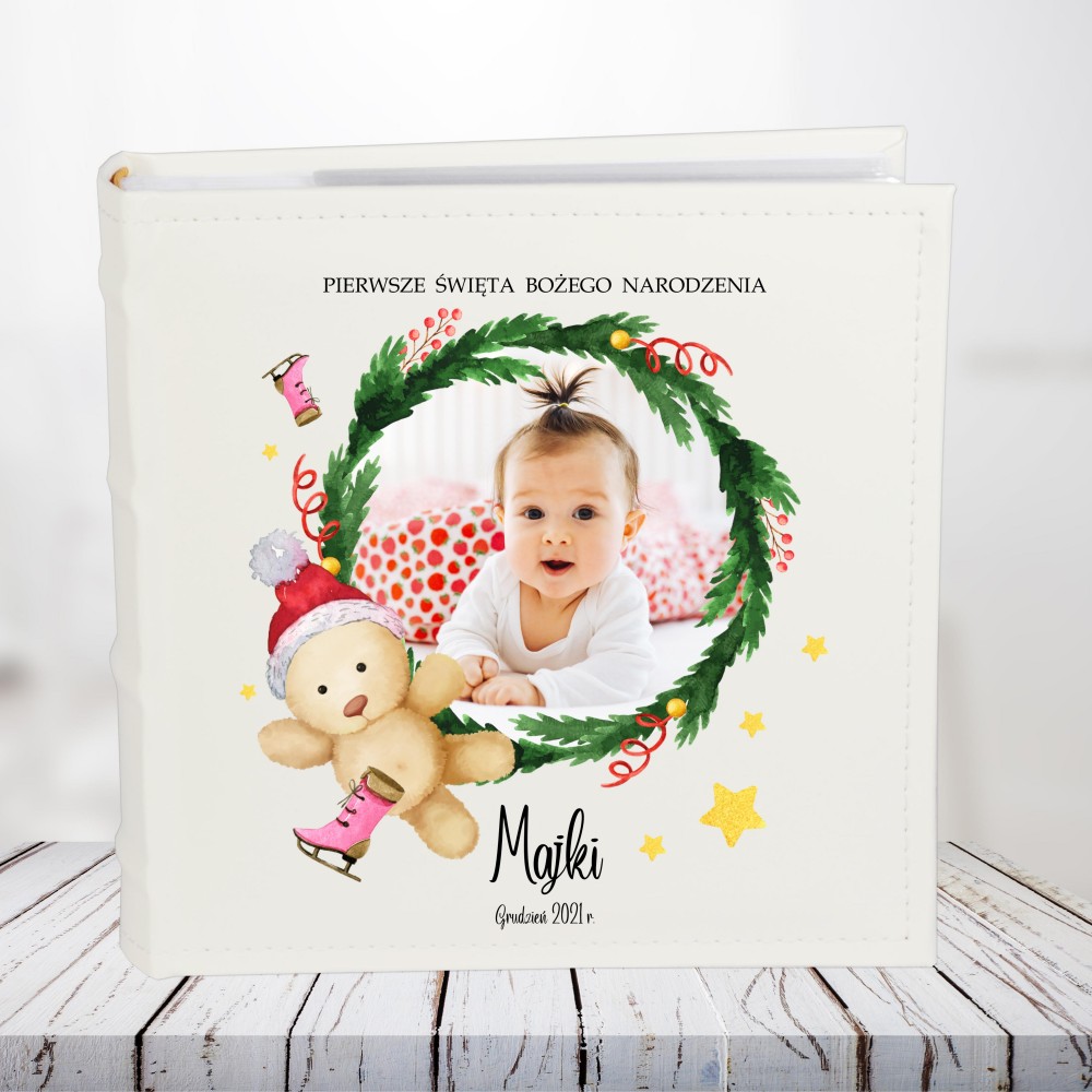 Świąteczny album ze zdjęciem