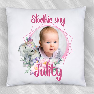 Poduszka ze zdjęciem Słodkie sny