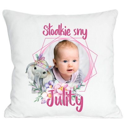 Poduszka ze zdjęciem Słodkie sny