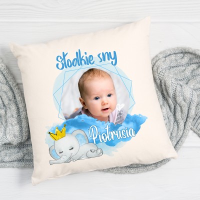 Poduszka ze zdjęciem Słodkie sny