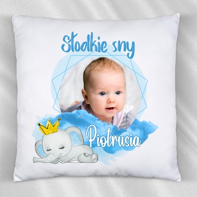 Poduszka ze zdjęciem Słodkie sny