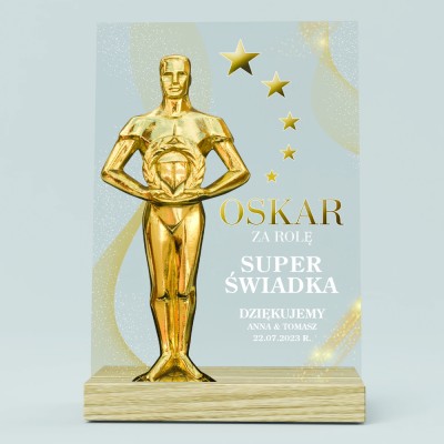 Statuetka Oskara dla Super Świadka