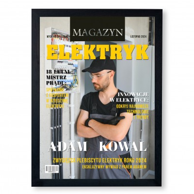 Okładka magazynu "ELEKTRYK"