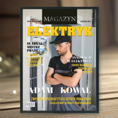 Okładka magazynu "ELEKTRYK"