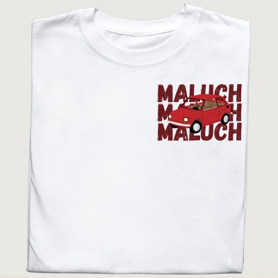 Koszulka MALUCH – Fiat 126p w kultowym wydaniu, dla miłośników retro