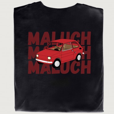 Koszulka MALUCH – Fiat 126p w kultowym wydaniu, dla miłośników retro