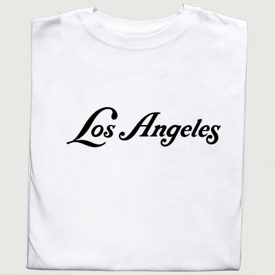 Koszulka Los Angeles – minimalistyczny front i efektowny tył