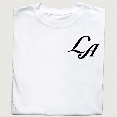 Koszulka Los Angeles – minimalistyczny front i efektowny tył