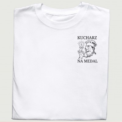 Koszulka z nadrukiem 'Kucharz na Medal'